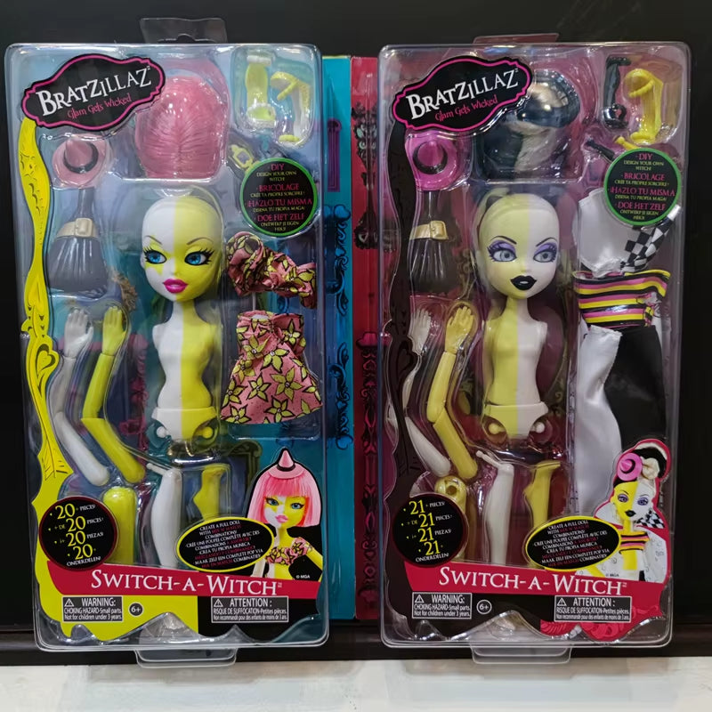Doll with Original Boxbratz Bratzillaz Doll Switch a Witch with Accessories Original Fashion Doll Collectible