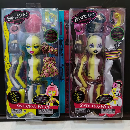Doll with Original Boxbratz Bratzillaz Doll Switch a Witch with Accessories Original Fashion Doll Collectible