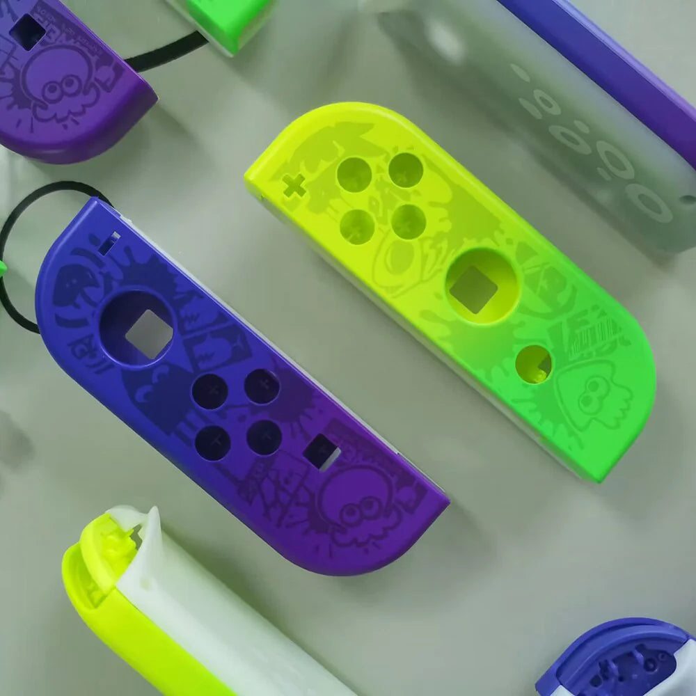 DIY Hard Custom Plastic Housing Cover Case Shell for Nintendo Switch Controller NS Joycon Replacement Parts with Middle Frame