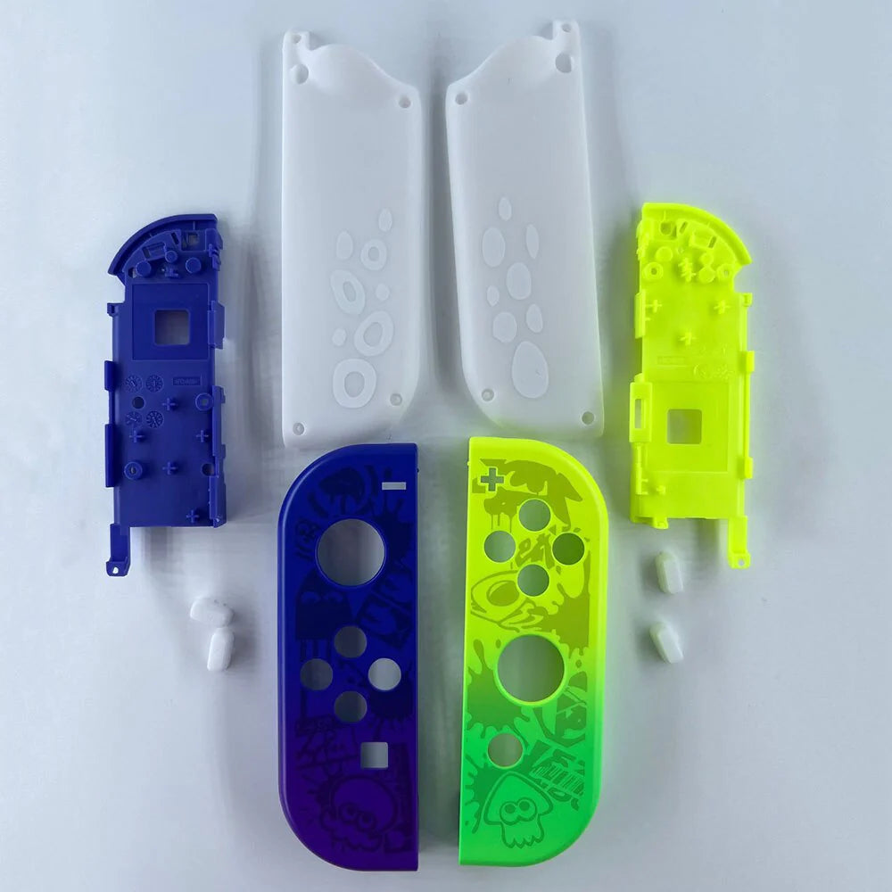 DIY Hard Custom Plastic Housing Cover Case Shell for Nintendo Switch Controller NS Joycon Replacement Parts with Middle Frame