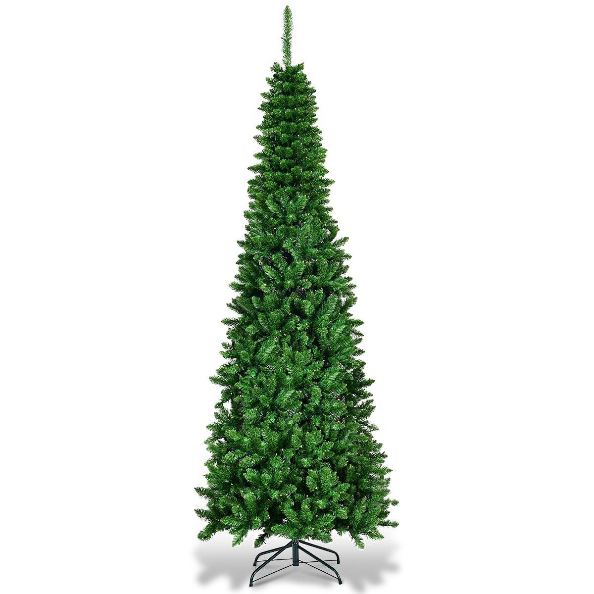 Arbre De Noël Artificiel 200 Cm Avec 250 Lumières LED Sapin Artificiel Avec 708 Branches
